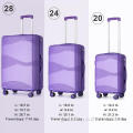 Luggage Sets 3 Pieces Spinner Hard Shell Luggage Suitcase Set Manufactory